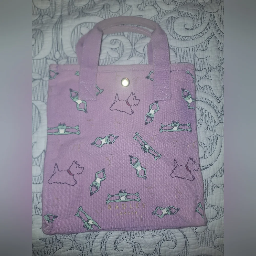 Radley canvas tote bag